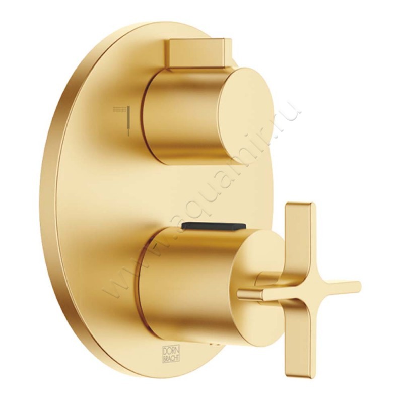Термостатический смеситель Dornbracht VAIA латунь браш 36426809-28