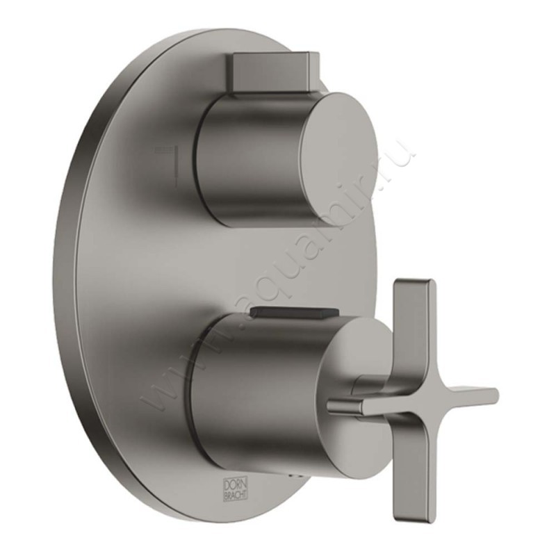 Термостатический смеситель Dornbracht VAIA черная платина браш 36426809-99