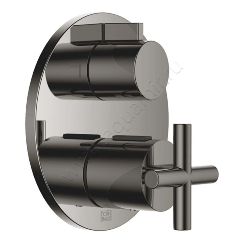 Термостатический смеситель Dornbracht TARA черный хром 36426892-19