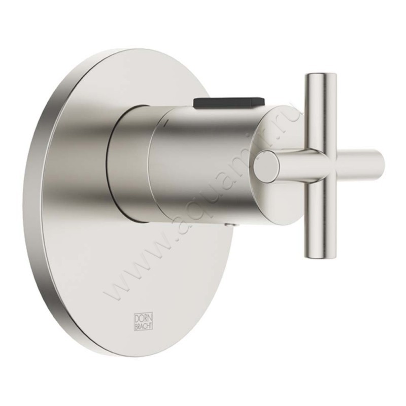 Термостатический смеситель Dornbracht TARA брашированная платина 36501892-06