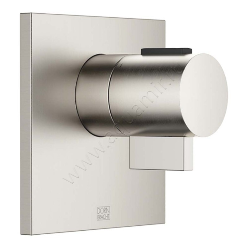 Термостатический смеситель Dornbracht SYMETRICS брашированная платина 36503985-06
