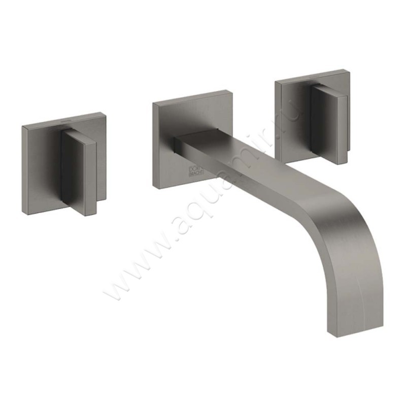 Смеситель для раковины Dornbracht МЕМ черная платина браш 36712782-99