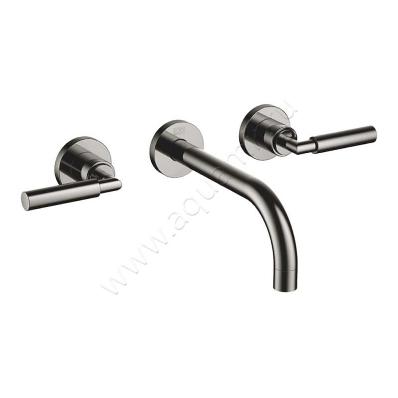 Смеситель для раковины Dornbracht TARA черный хром 36712882-19