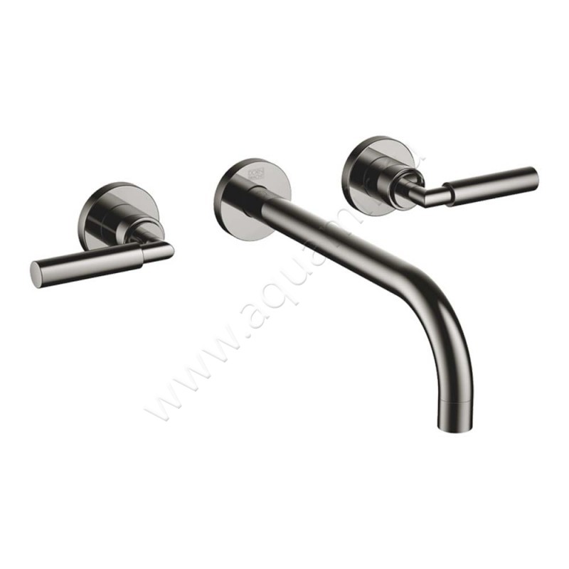 Смеситель для раковины Dornbracht TARA черный хром 36717882-19