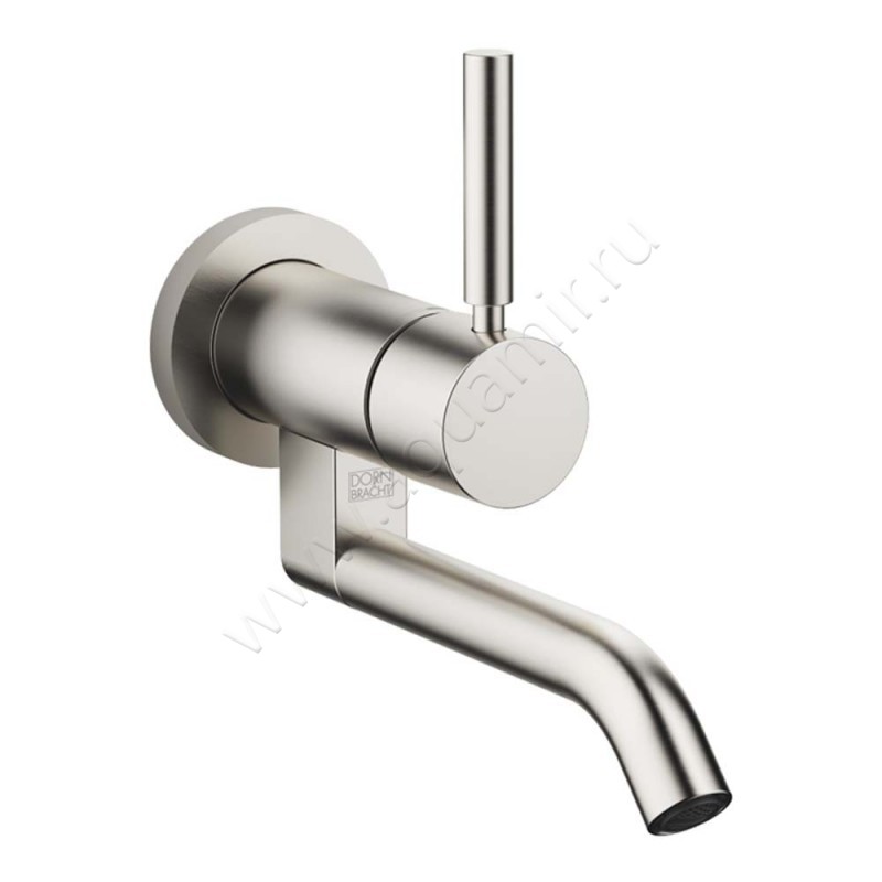 Смеситель для раковины Dornbracht META брашированная платина 36805660-06