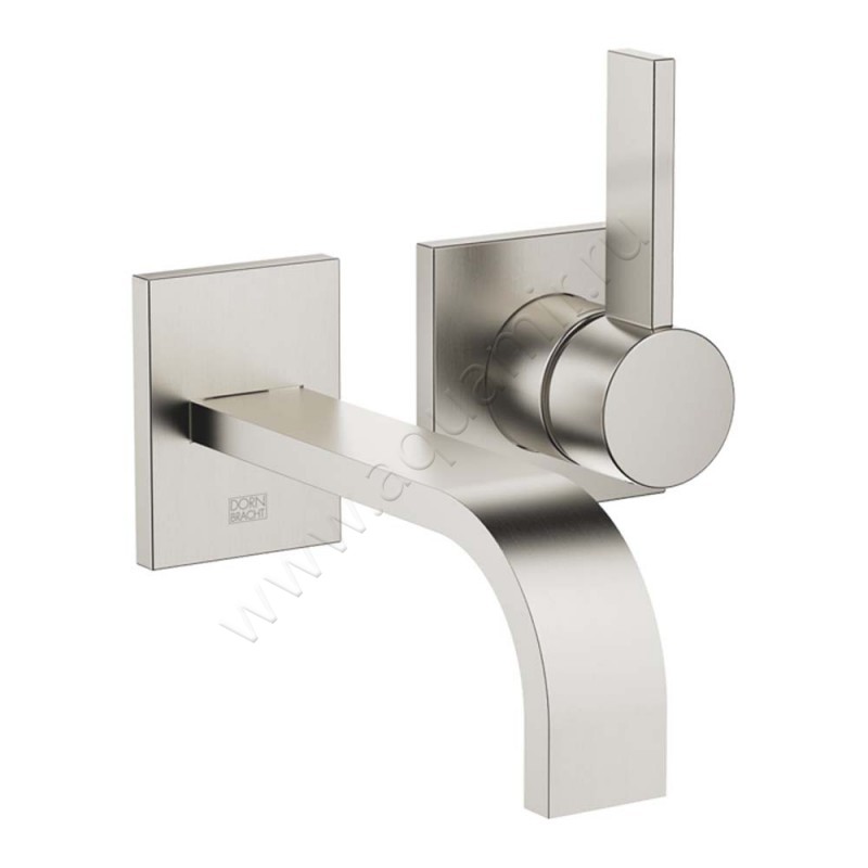 Смеситель для раковины Dornbracht МЕМ брашированная платина 36860782-06