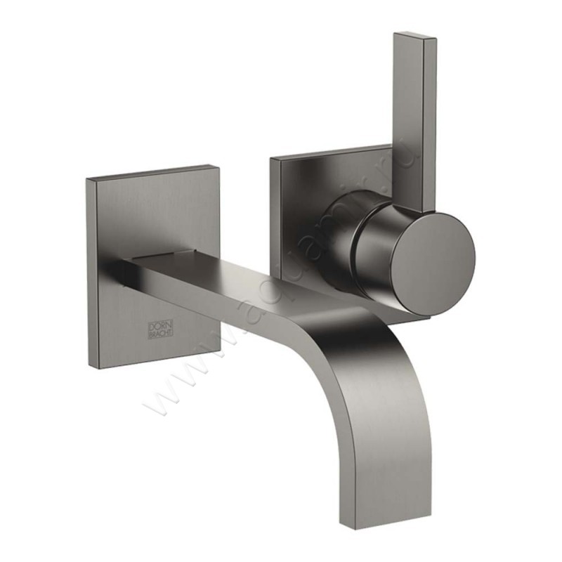 Смеситель для раковины Dornbracht МЕМ черная платина браш 36860782-99