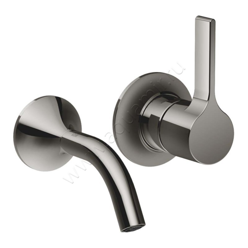 Смеситель для раковины Dornbracht VAIA черный хром 36867809-19