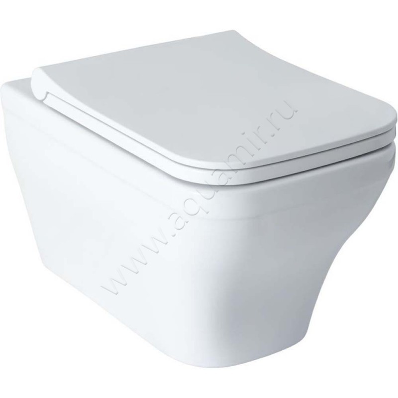 Унитаз подвесной Allen Brau INFINITY 53,5 см, безободковый, белый 4.21011.20