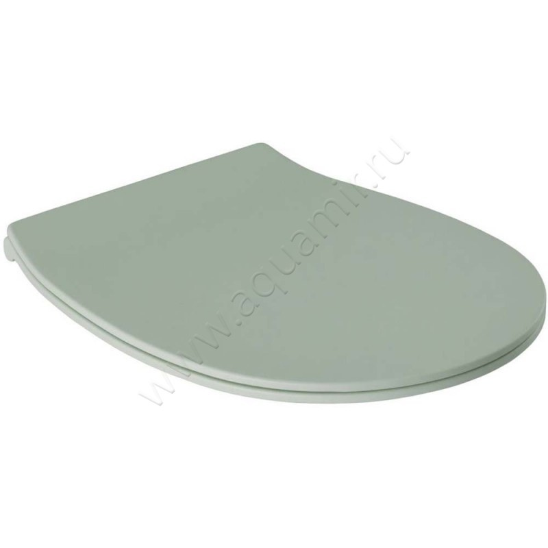 Крышка-сиденье Allen Brau Fantasy 44 x 36 см, зеленый матовый, микролифт 4.11005.MT