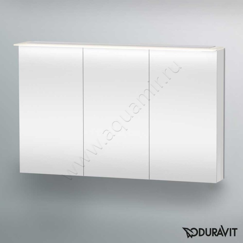 Зеркальный шкаф с подсветкой Duravit Happy D.2 120 см H2759602222