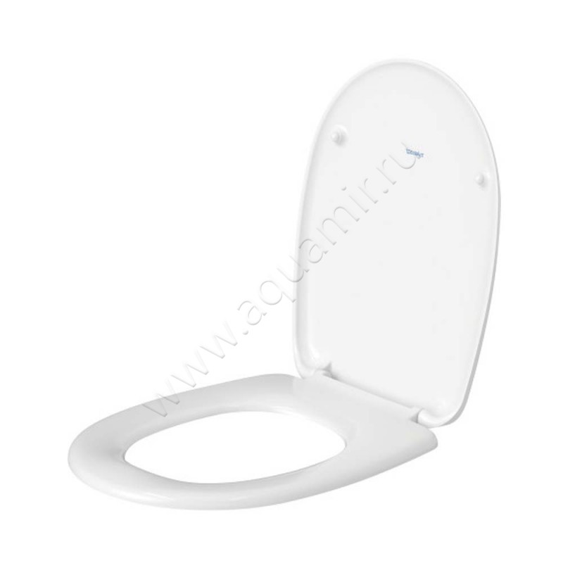 Крышка-сиденье Duravit D-Code 44,3 см, белый глянец/white 0066300000