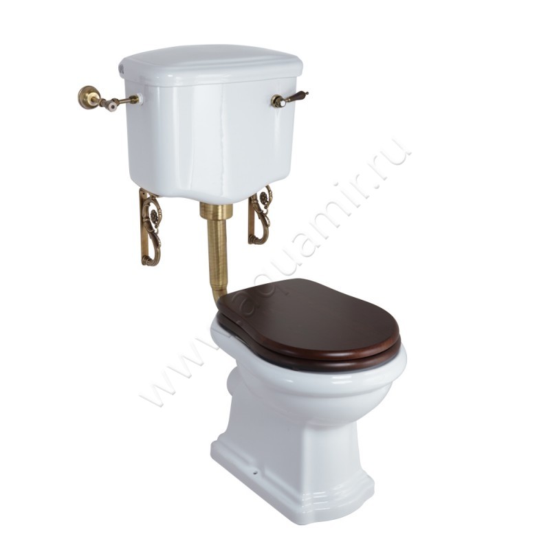 Унитаз напольный с низким бачком Migliore BELLA с крышкой микролифт, 70,5 см, белый 20620 + 20615 + 20675 + 20541 + 20520 + 20516 + 20534 + 20530 + 27192 + ML.RIC-29.808.BI