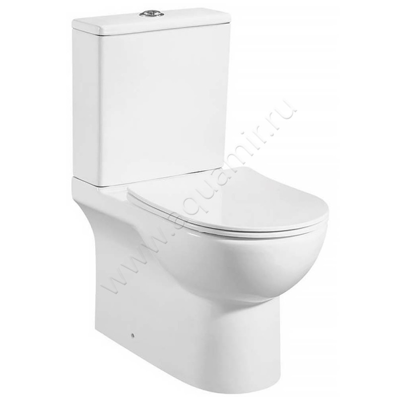 Унитаз-компакт в сборе с крышкой Azario AMBRA микролифт AZ-848G