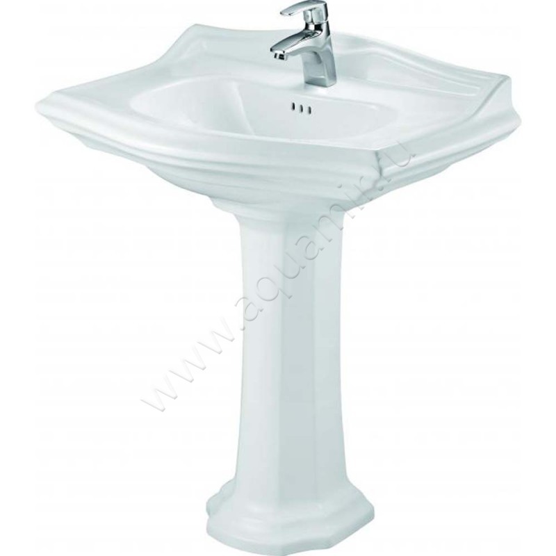 Раковина подвесная Creo Ceramique DIJON 75 см DI3000+DI3010