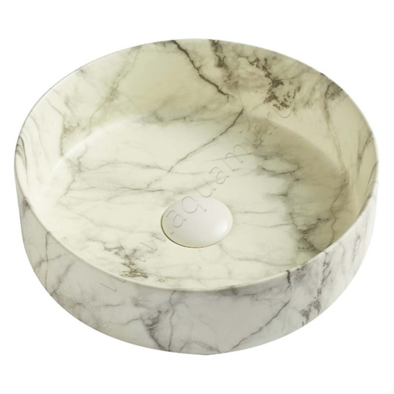 Раковина-чаша накладная Azario 35 см AZ-3134-ST