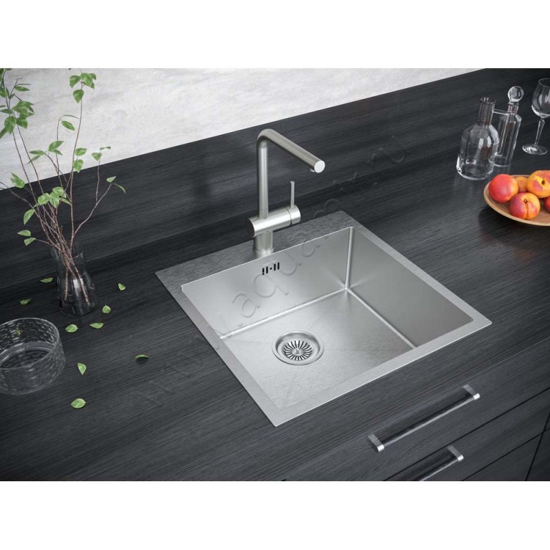 Кухонная мойка Paulmark Kroner 51 см PM215151-BS