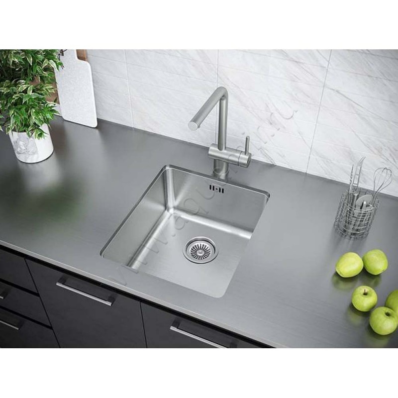 Кухонная мойка Paulmark Vista 38 см PM904438-BS