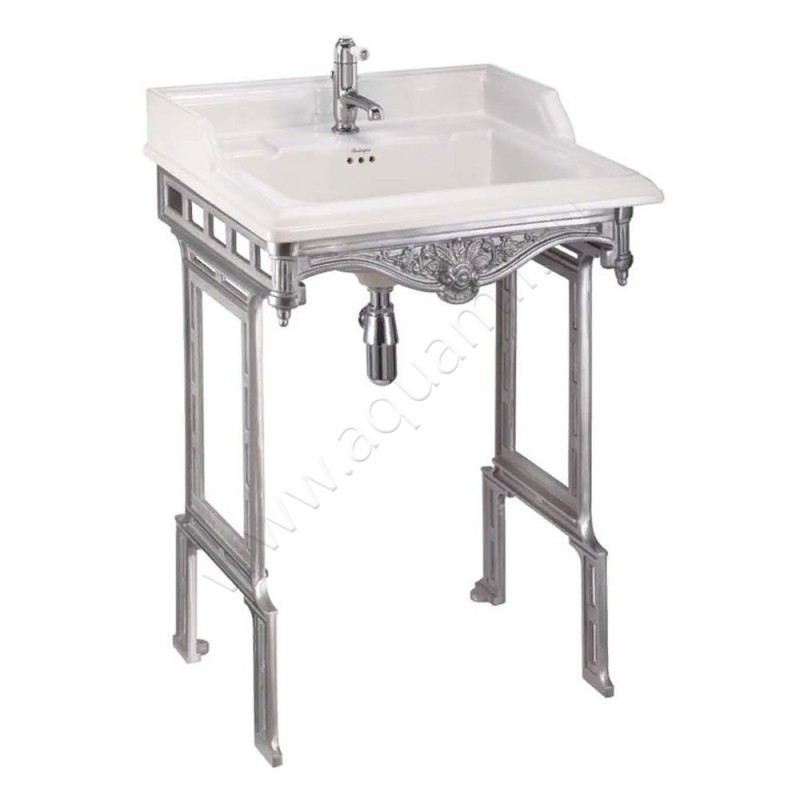 Раковина мебельная накладная Burlington Classic 65 см B15 1TH + T38 ALU