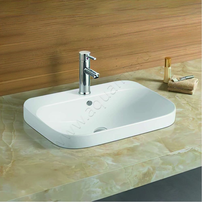 Раковина встраиваемая сверху на столешницу Art&Max AM-7976