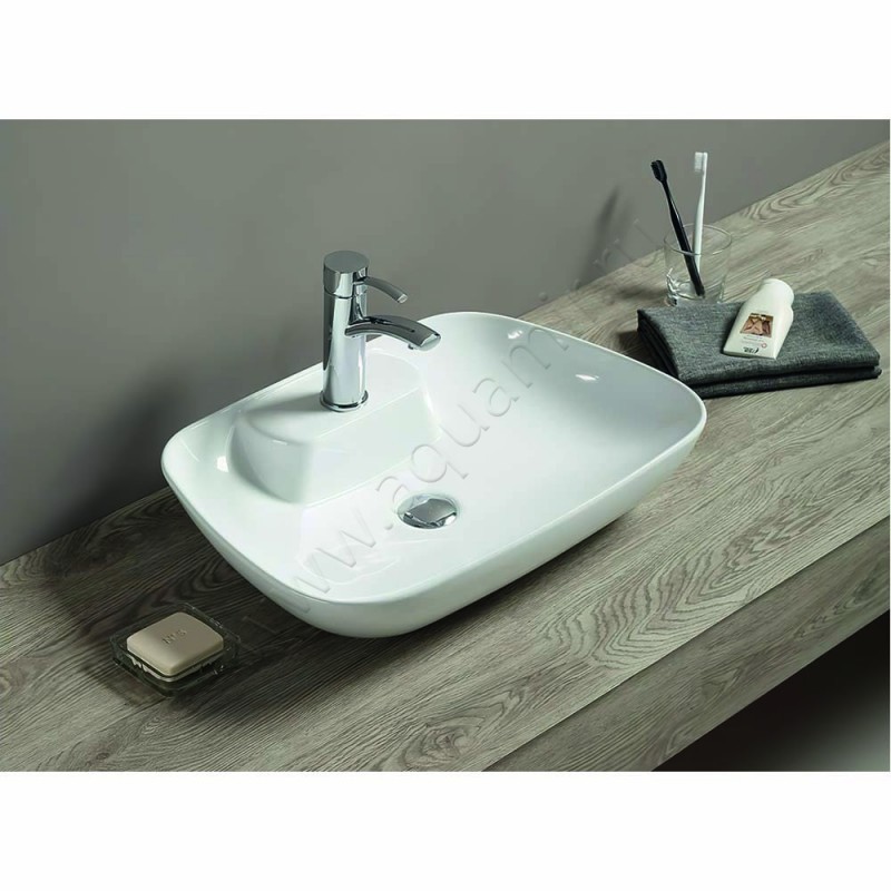 Раковина-чаша накладная с отверстием под смеситель Art&Max AM-78358