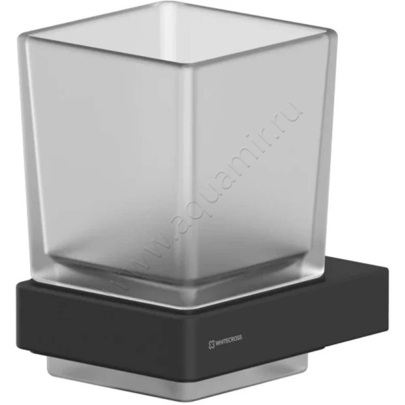 Стакан подвесной Whitecross Cubo CU2430BL
