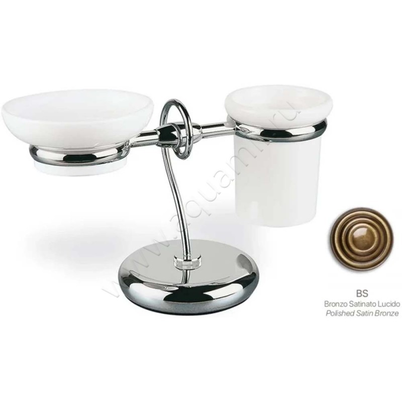 Стакан настольный Stilhaus Idra I1525BI