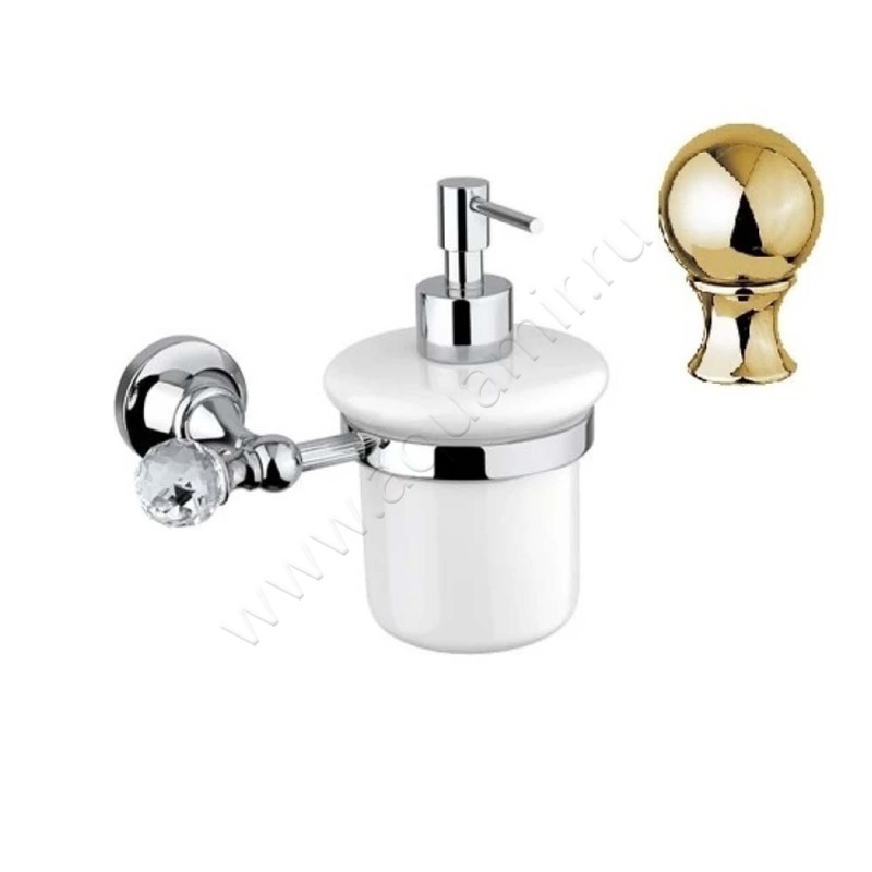 Дозатор Cezares Olimp золото OLIMP-SOI-03/24-M