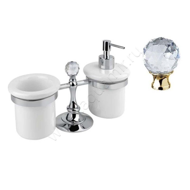 Дозатор Cezares Olimp золото OLIMP-TDT-03/24-Sw