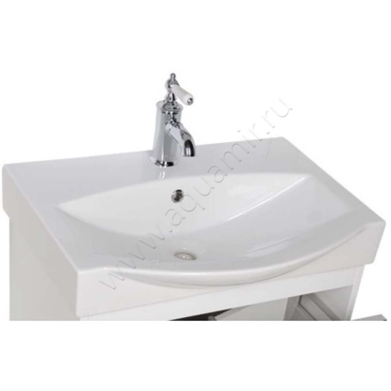 Раковина мебельная накладная Aquanet 65 см 00182328