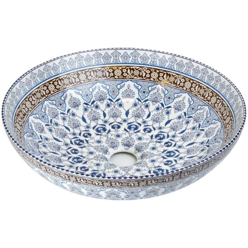 Раковина-чаша накладная Bronze de Luxe 41 см 1008