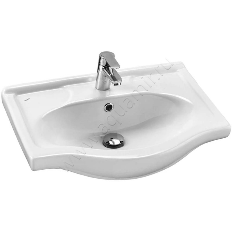 Раковина мебельная накладная Aquaton Селигер 61 см 1WH110268