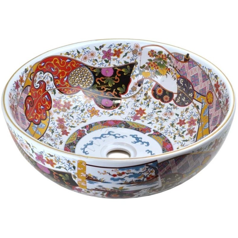 Раковина-чаша накладная Bronze de Luxe 42 см 2231