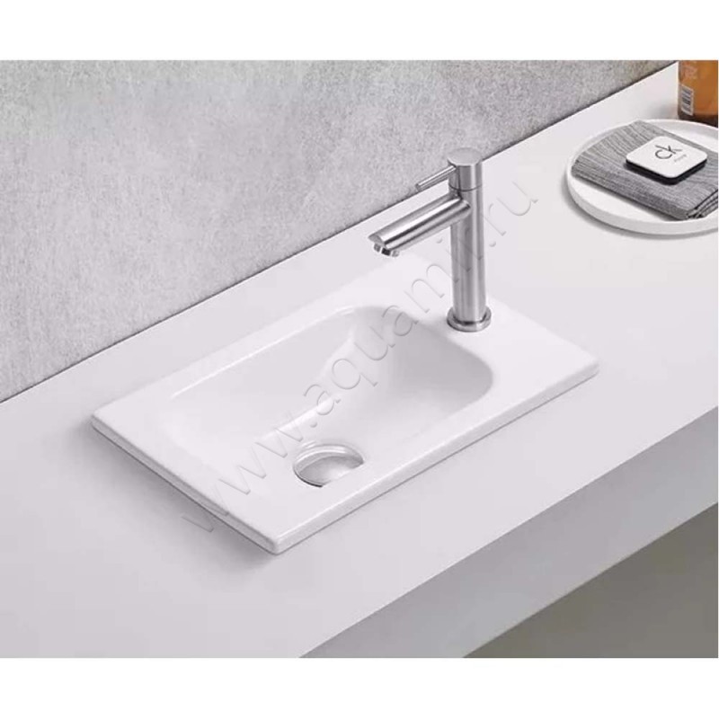 Раковина встраиваемая сверху на столешницу Gid 40,5 см N3340