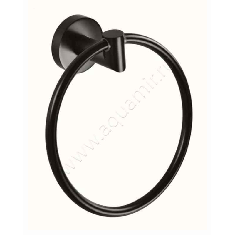 Полотенцедержатель Bemeta Dark 16 см., черный 104204060