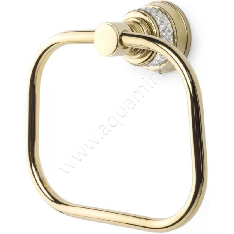 Полотенцедержатель Boheme Aura 21 см., золото 10245G