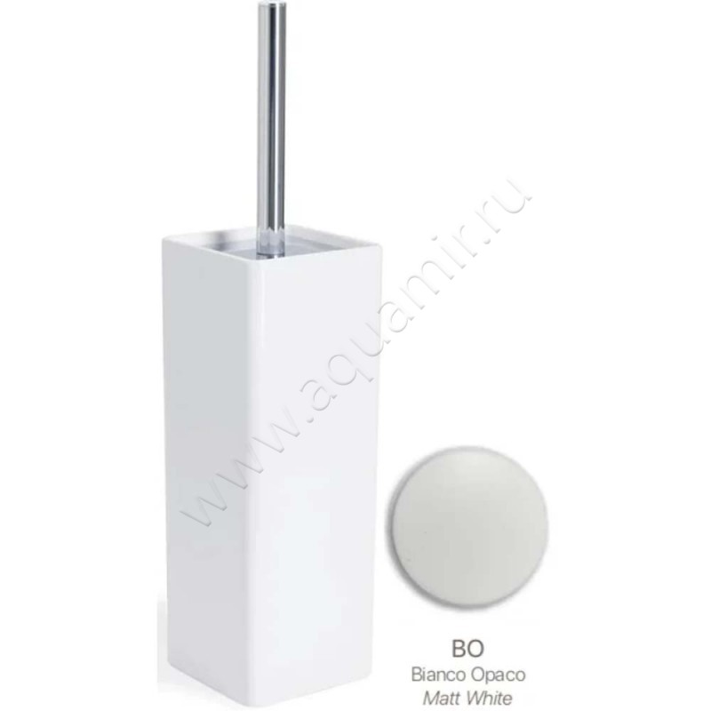 Ершик Stilhaus Living Хром/Белый LV12A03