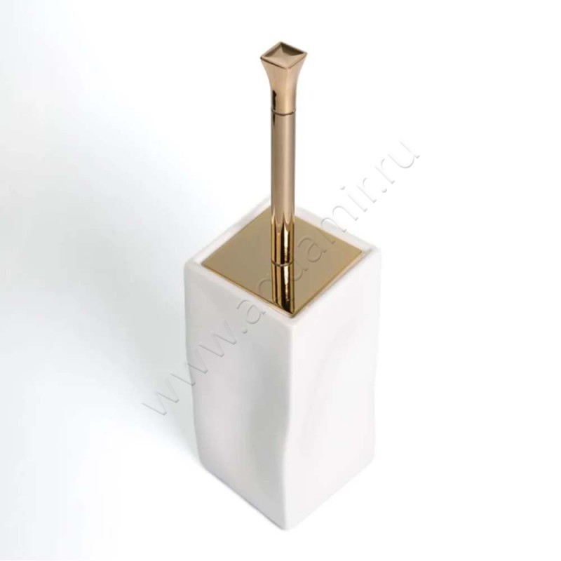 Ершик Stilhaus Prisma Золото/Белый PR79616BI