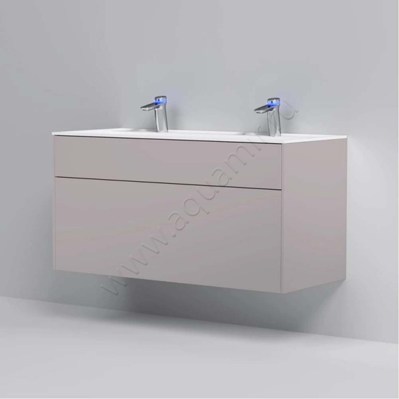 Тумба под раковину AM.PM Inspire V2.0 120,8 см, серый матовый M50AFHX1203EGM