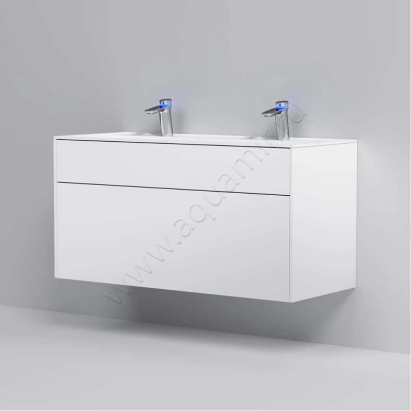 Тумба под раковину AM.PM Inspire V2.0 120,8 см, белый матовый M50AFHX1203WM