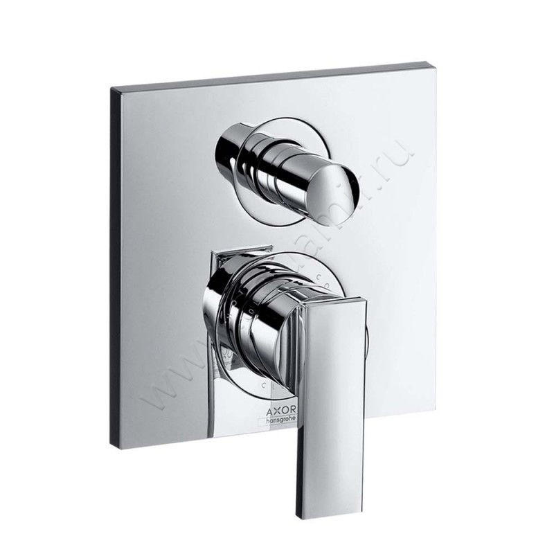 Однорычажный смеситель для ванны/душа Hansgrohe Axor Citterio хром 39455000