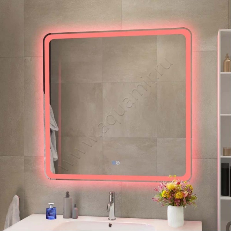 Зеркало с подсветкой Cezares CZRSPCMC800800RGBTCH