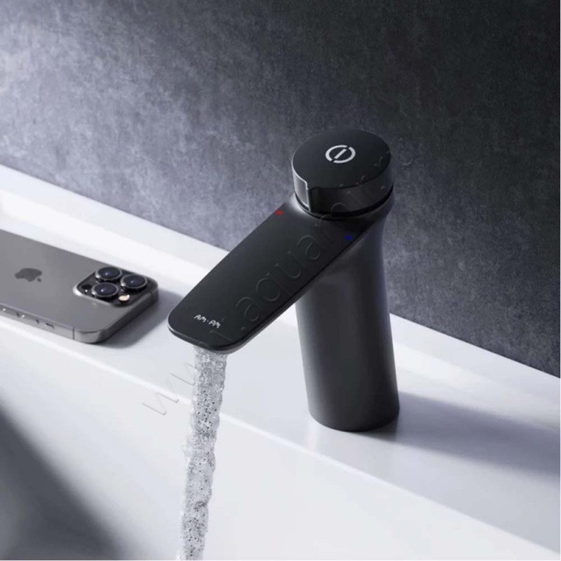 Смеситель для раковины AM.PM Inspire V2.0 черный матовый F50A02522