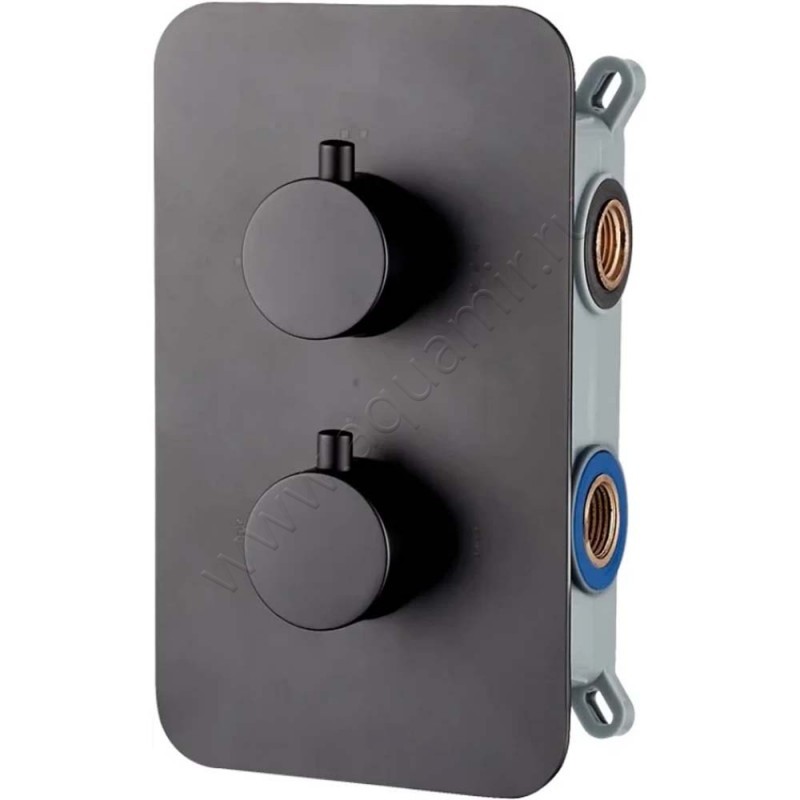 Смеситель для ванны AQG Aqua черный матовый 03AQT351NG