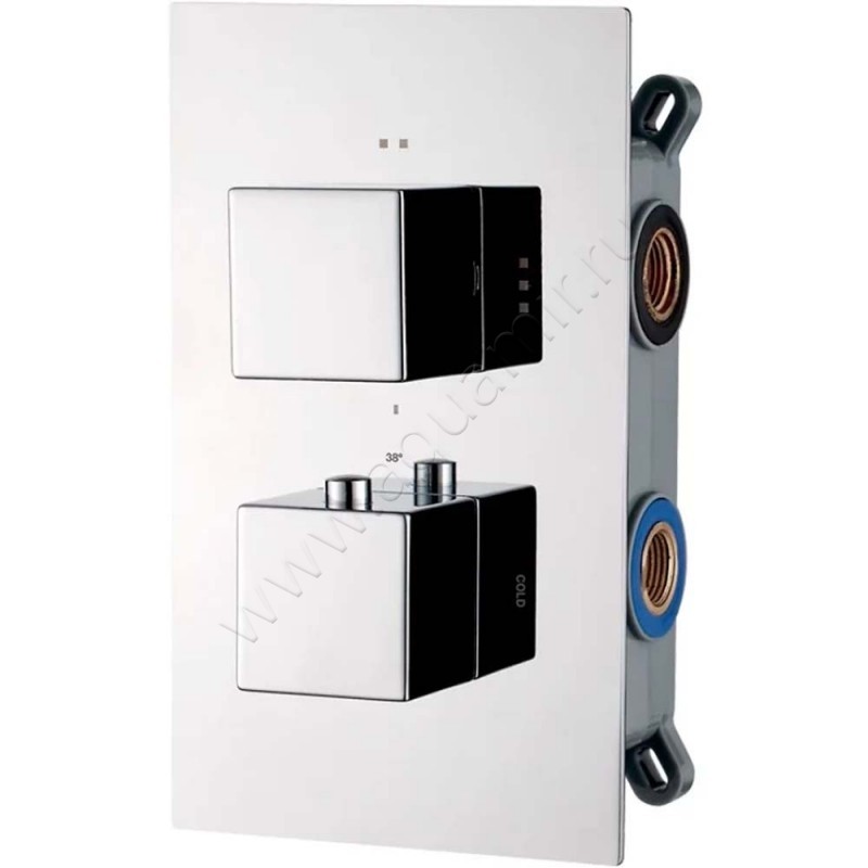 Смеситель для ванны AQG QU хром 03QUT351CR