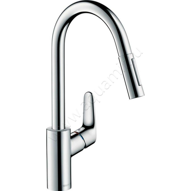 Однорычажный смеситель для кухни Hansgrohe Focus M41 хром 31815000