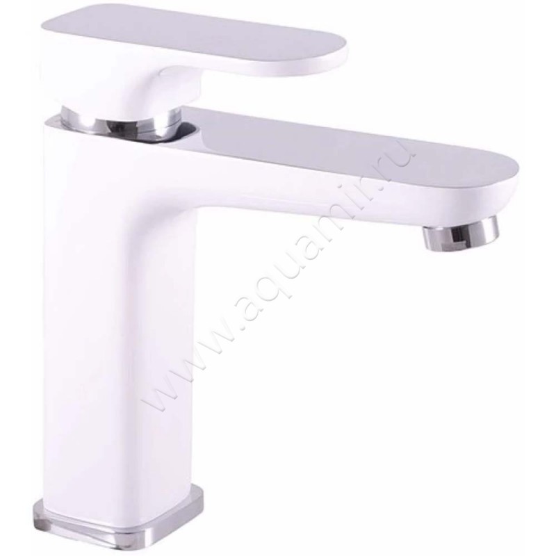 Смеситель для раковины Rav Slezak Yukon белый/хром YU1285CB