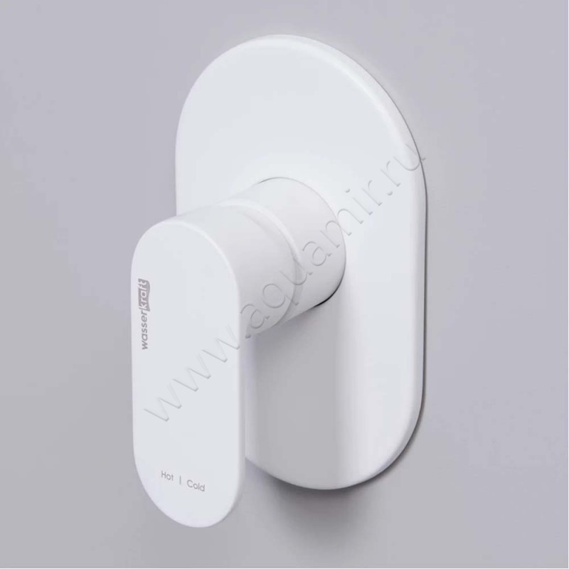 Смеситель Wasserkraft Mindel белый 8551