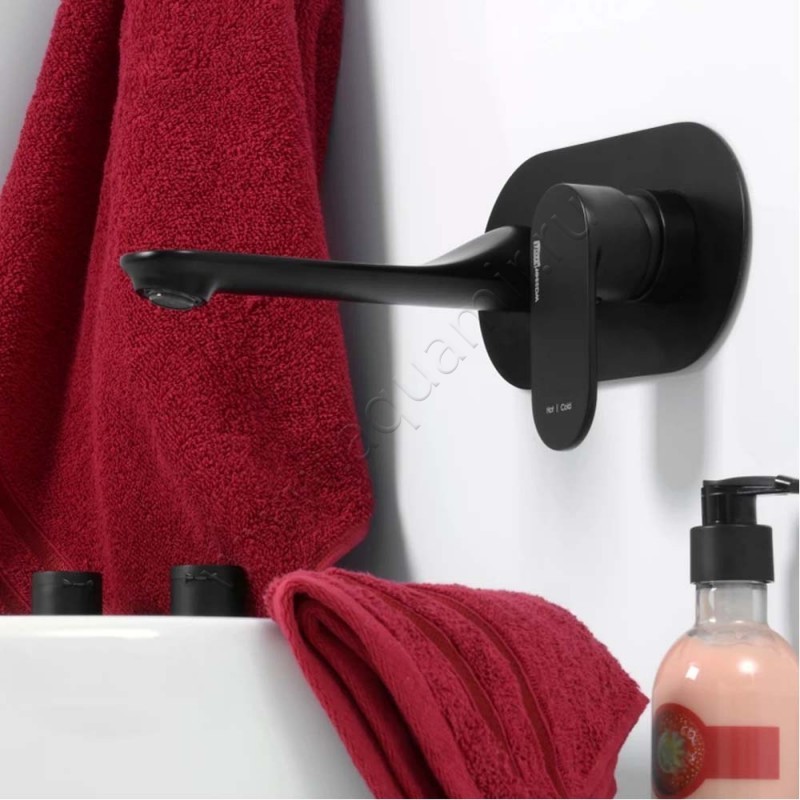 Смеситель Wasserkraft Elbe черный 7430