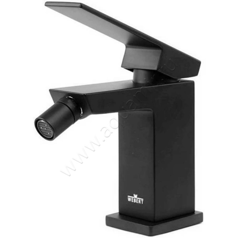 Смеситель для биде Webert Pegaso черный матовый PE840102560
